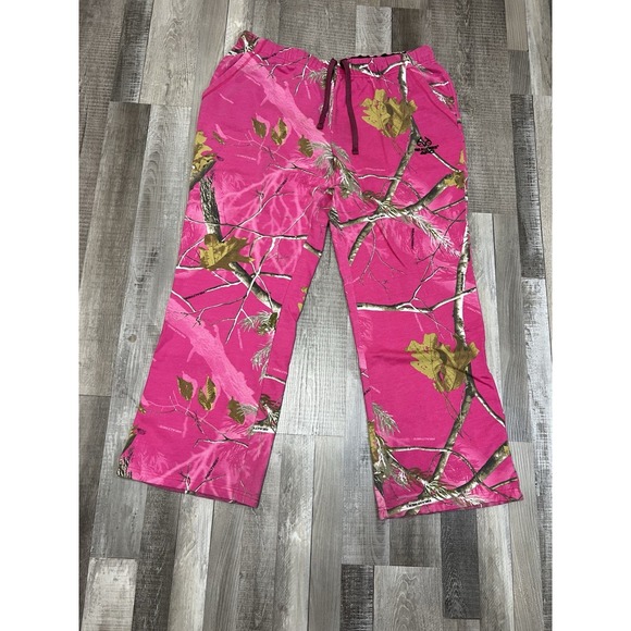 realtree womens pink hunting sweatpants XXL - Picture 1 of 10
